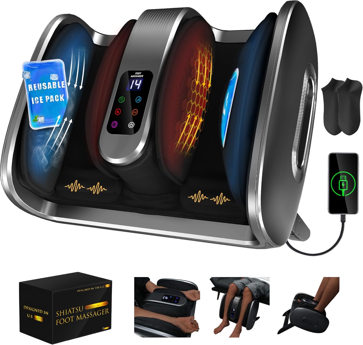 R Home Use Professional Shiats - Foot Spa ulasan dan harga
