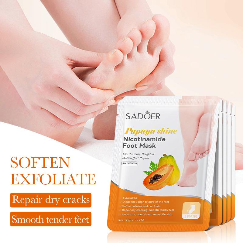 1 Pairs SADOER Fruits Foot Mas - Foot Spa ulasan dan harga