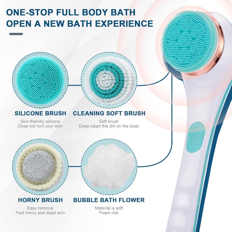 Electric Body Scrubber Shower  - Bath Salts ulasan dan harga