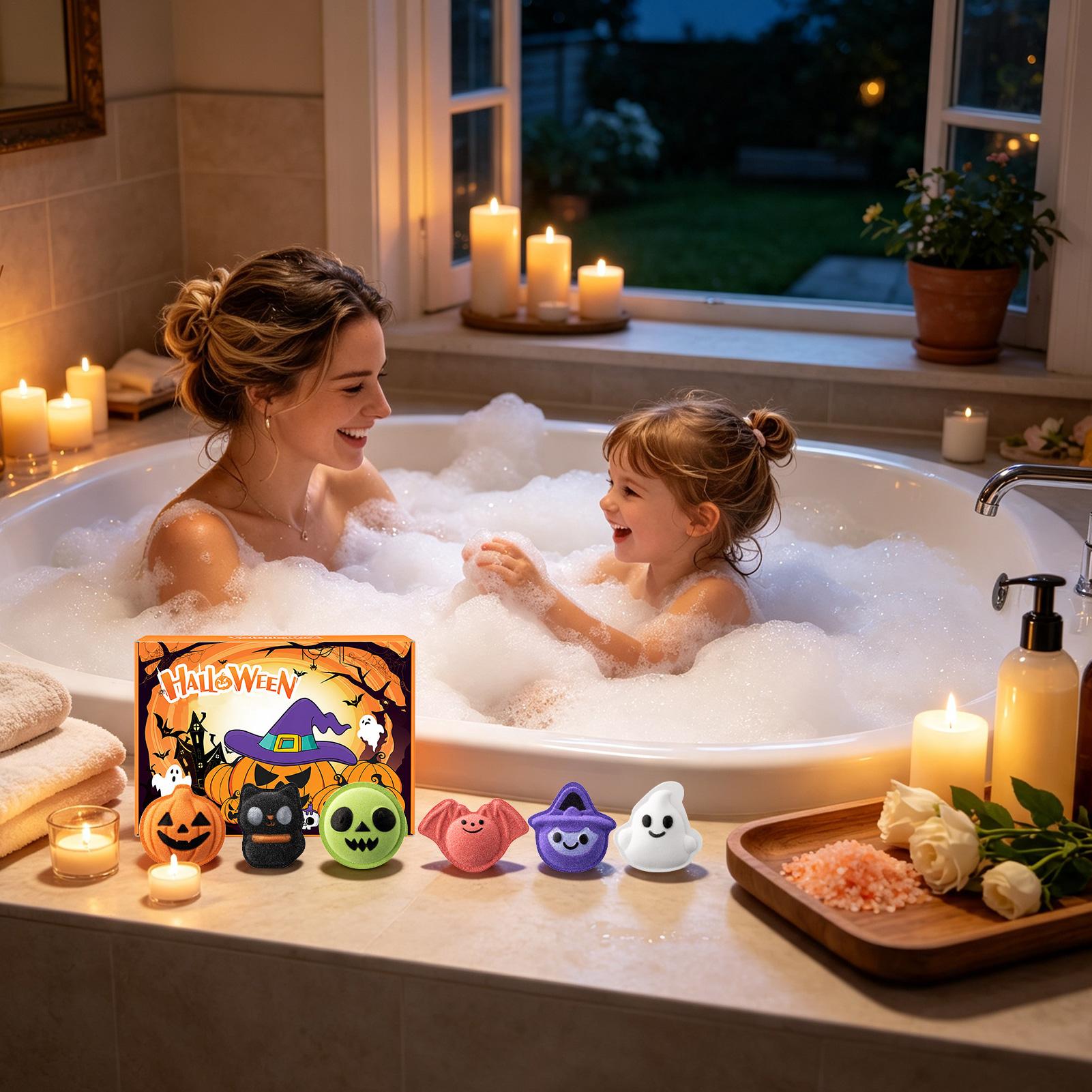 Halloween Bath ball Set, 6-pie - Bath Salts ulasan dan harga