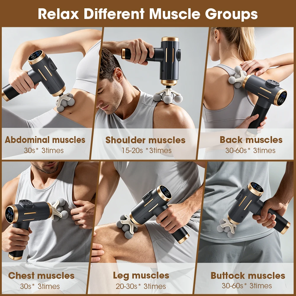 Electric Fascia Gun 24W 99 Gea - Massage Gun ulasan dan harga