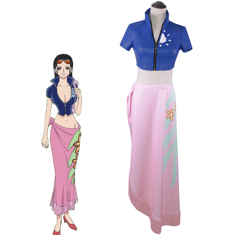 Anime une pièce Nico Robin Cos - Bathrobe ulasan dan harga