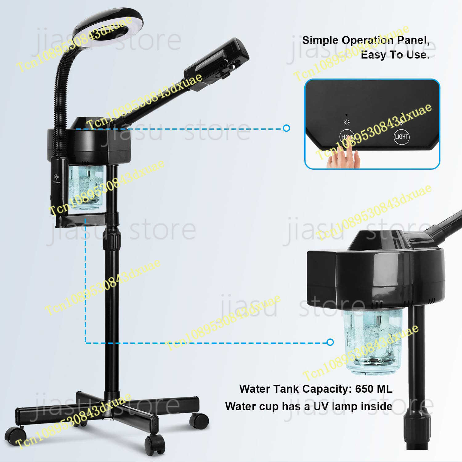 Hot Spray Face Steamer, Pure B - Face Steamer ulasan dan harga