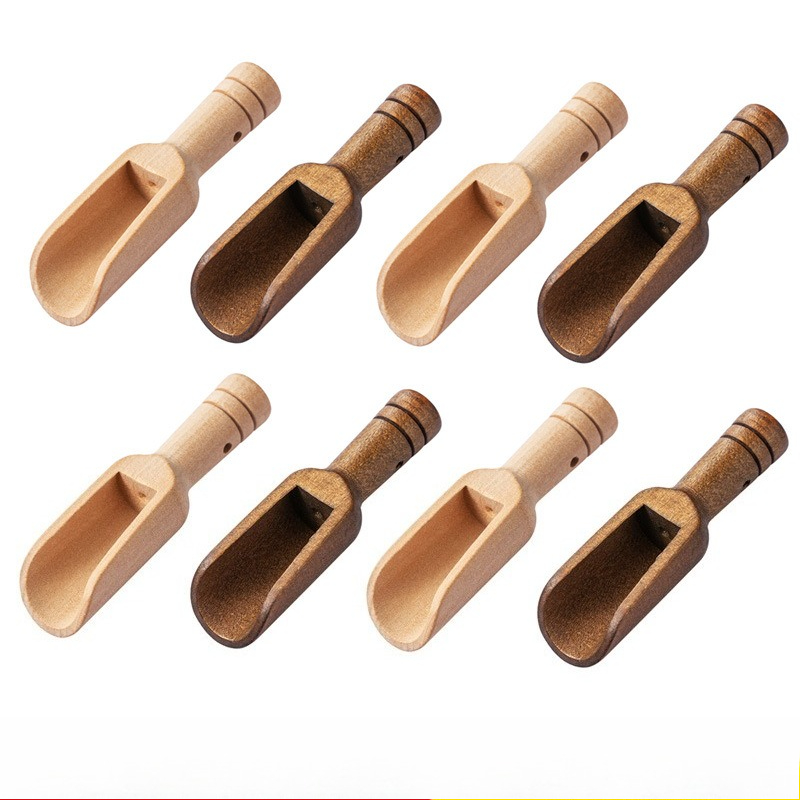 5Pcs Japanese Mini Wooden Spoo - Bath Salts ulasan dan harga
