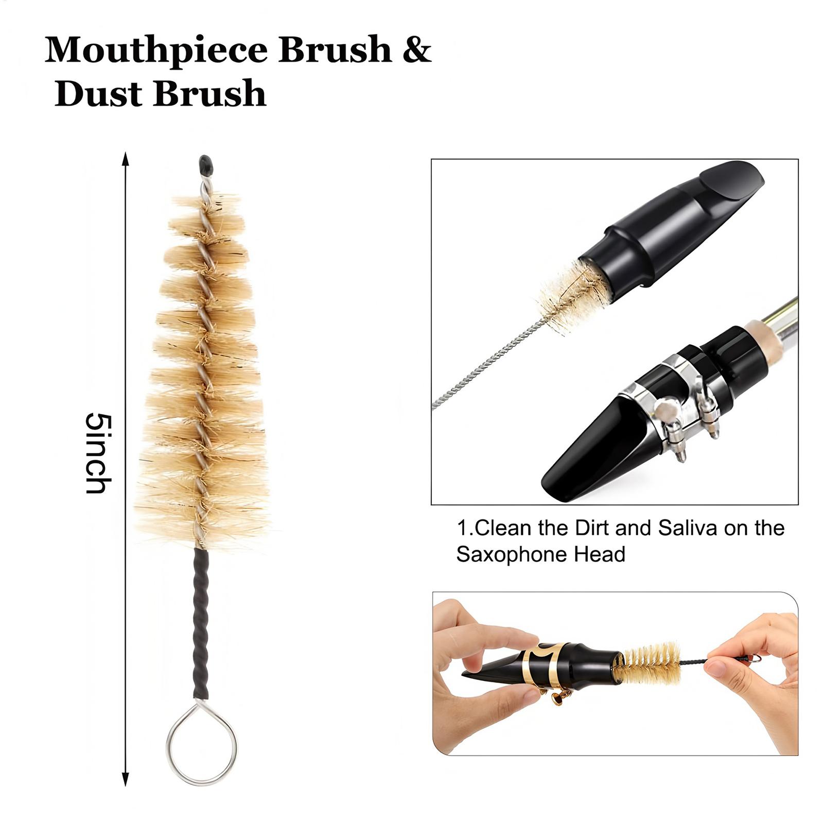 Saxophone Cleaning Kit Super A - Body Brush ulasan dan harga