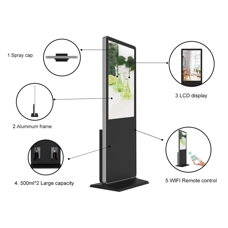 New Commercial Modern LCD Adve - Aromatherapy Diffuser ulasan dan harga